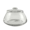 JK Home Décor - Γυάλα με Καπάκι 17x11.5cm 58335