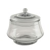 JK Home Décor - Γυάλα με Καπάκι 21.5x19cm 58337