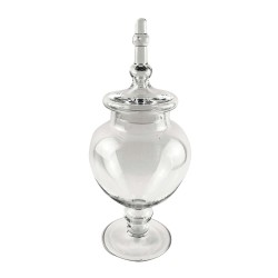 JK Home Décor - Γυάλα με Καπάκι 19x45cm 58339