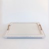 KORRESCRAFT 236-611-63 – Ξύλινος Δίσκος 34×43εκ – Antique – Cottage White