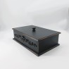 KORRESCRAFT 236-726-05 – Διακοσμητικό μεγάλο Κουτί 37x11,5x24εκ - Classic Black