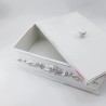 KORRESCRAFT 236-726-02 – Διακοσμητικό μεγάλο Κουτί 37x11,5x24εκ - Shabby White