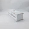 KORRESCRAFT 236-727-02 – Διακοσμητικό Κουτί 37x11,5x14εκ - Shabby White