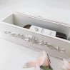 KORRESCRAFT 236-727-02 – Διακοσμητικό Κουτί 37x11,5x14εκ - Shabby White