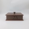 KORRESCRAFT 236-728-45 – Διακοσμητικό Κουτί Choco 25x8,5x20εκ - Mocca
