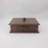 KORRESCRAFT 236-728-45 – Διακοσμητικό Κουτί Choco 25x8,5x20εκ - Mocca