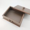 KORRESCRAFT 236-728-45 – Διακοσμητικό Κουτί Choco 25x8,5x20εκ - Mocca