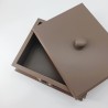 KORRESCRAFT 236-728-45 – Διακοσμητικό Κουτί Choco 25x8,5x20εκ - Mocca