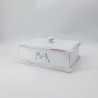 KORRESCRAFT 236-728-02 – Διακοσμητικό Κουτί Choco 25x8,5x20εκ - Shabby White
