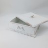 KORRESCRAFT 236-728-02 – Διακοσμητικό Κουτί Choco 25x8,5x20εκ - Shabby White