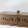 KORRESCRAFT 236-727-45 – Διακοσμητικό Κουτί 37x11,5x14εκ - Mocca