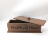 KORRESCRAFT 236-727-45 – Διακοσμητικό Κουτί 37x11,5x14εκ - Mocca