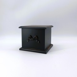 KORRESCRAFT 236-731-05 – Διακοσμητικό Κουτί Candy 14.5x12,5x14.5εκ - Classic Black