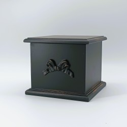 KORRESCRAFT 236-731-05 – Διακοσμητικό Κουτί Candy 14.5x12,5x14.5εκ - Classic Black