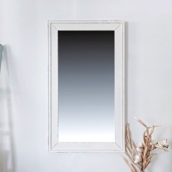 KORRESCRAFT 266-276-48 – Καθρέπτης Τοίχου 120Χ70ΕΚ – Breeze – White Chocolate