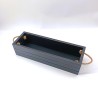 KORRESCRAFT- 236-720-05 Ξύλινη Θήκη Κρασιού με λαβές 37Χ12Χ9εκ