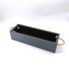 KORRESCRAFT- 236-720-05 Ξύλινη Θήκη Κρασιού με λαβές 37Χ12Χ9εκ