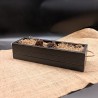 KORRESCRAFT- 236-720-05 Ξύλινη Θήκη Κρασιού με λαβές 37Χ12Χ9εκ