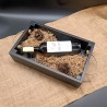 KORRESCRAFT- 236-721-05 Ξύλινη Θήκη Κρασιού με λαβές 37Χ23Χ9εκ