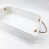 KORRESCRAFT- 236-721-02 Ξύλινη Θήκη Κρασιού με λαβές 37Χ23Χ9εκ