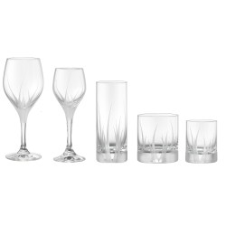Σετ 30 Ποτήρια κρυστάλλινα Sp Tableware MONDIAL 461
