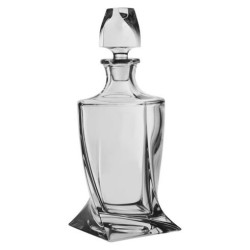 Καράφα κρυστάλλινη BOHEMIA Quadro 28εκ 850ml 9908