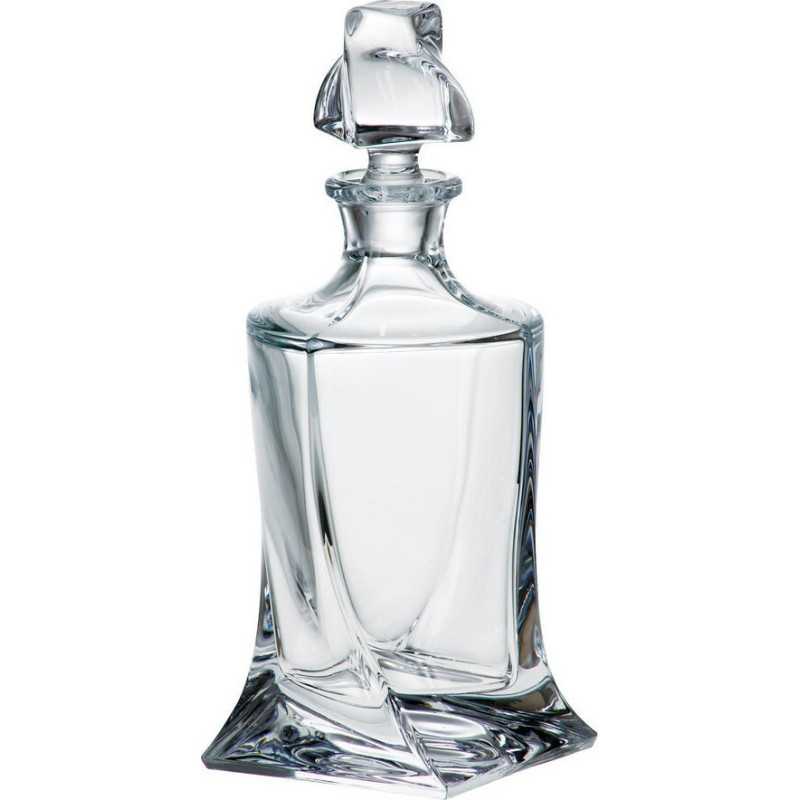 Καράφα κρυστάλλινη BOHEMIA Quadro 28εκ 850ml 9908