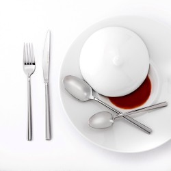 Σετ ανοξείδωτα μαχαιροπήρουνα ασημί 24 τμχ SP tableware Verona 40010703