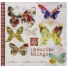 Κάδρο καμβάς καρδιές 50x50cm "Favorite Things" Nava 20-057-019
