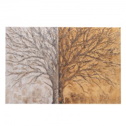 Πίνακας καμβάς "δέντρο" 150x100 Inart 3-90-006-0195