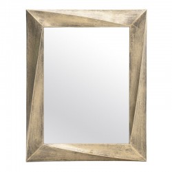 Καθρέπτης τοίχου ορθογώνιος με χρυσό  πλαίσιο  PL 75x60cm INART  3-95-925-0008