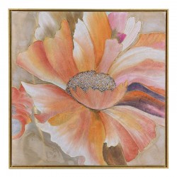 Πίνακας καμβάς λουλούδι Inart 3-90-859-0127
