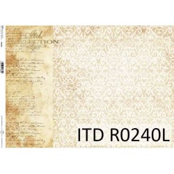 Ριζόχαρτο decoupage ITD 29,5 X 42 R0240L