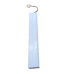 Κερί λαμπάδας λευκό πλακέ ορθογώνιο για decoupage 25 εκ 2705