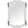 Καθρέπτης Τοίχου ξύλινος λευκός 60 × 2 × 90 cm Inart 3-95-422-0002