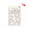 Chipboard για scrapbooking ABSRTACT 12.6X20εκ ROSA TALENT 914725