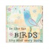 Κάδρο καμβάς μπλε πουλί \"BIRDS\" 20-057-002
