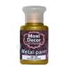 Μεταλλικό ακρυλικό χρώμα MAXI DECOR 60 ml (ΧΡΥΣΟ ΑΝΤΙΚΕ) ME-105