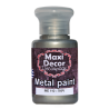 Μεταλλικό ακρυλικό χρώμα MAXI DECOR 60 ml (ΓΚΡΙ) ME-110