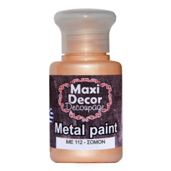 Μεταλλικό ακρυλικό χρώμα MAXI DECOR 60 ml (ΣΟΜΟΝ) ME-112