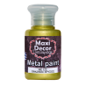 Μεταλλικό ακρυλικό χρώμα MAXI DECOR 60 ml (ΠΡΑΣΙΝΟΣ ΧΡΥΣΟΣ) ME-122