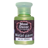 Μεταλλικό ακρυλικό χρώμα MAXI DECOR 60 ml (ΠΡΑΣΙΝΟ) ME-123