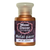 Μεταλλικό ακρυλικό χρώμα MAXI DECOR 60 ml (ΧΑΛΚΟΣ) ME-129