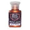 Μεταλλικό ακρυλικό χρώμα MAXI DECOR 60 ml (ΜΠΡΟΝΖΕ) ME-131