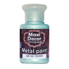 Μεταλλικό ακρυλικό χρώμα MAXI DECOR 60 ml (ΓΑΛΑΖΙΟ ME-132