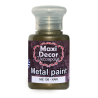 Μεταλλικό ακρυλικό χρώμα MAXI DECOR 60 ml (ΧΑΚΙ) ME-136