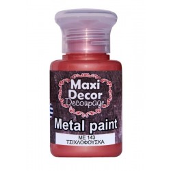 Μεταλλικό ακρυλικό χρώμα MAXI DECOR 60 ml (ΤΣΙΧΛΟΦΟΥΣΚΑ) ME-143