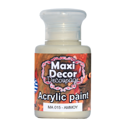 Ακρυλικό χρώμα 60 ml (ΑΜΜΟΥ) MAXI DECOR MA-015
