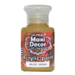 Ακρυλικό χρώμα 60 ml (ΜΟΚΚΑ) MAXI DECOR MA-022