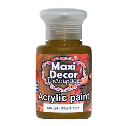 Ακρυλικό χρώμα 60 ml (ΦΟΥΝΤΟΥΚΙ) MAXI DECOR MA-024